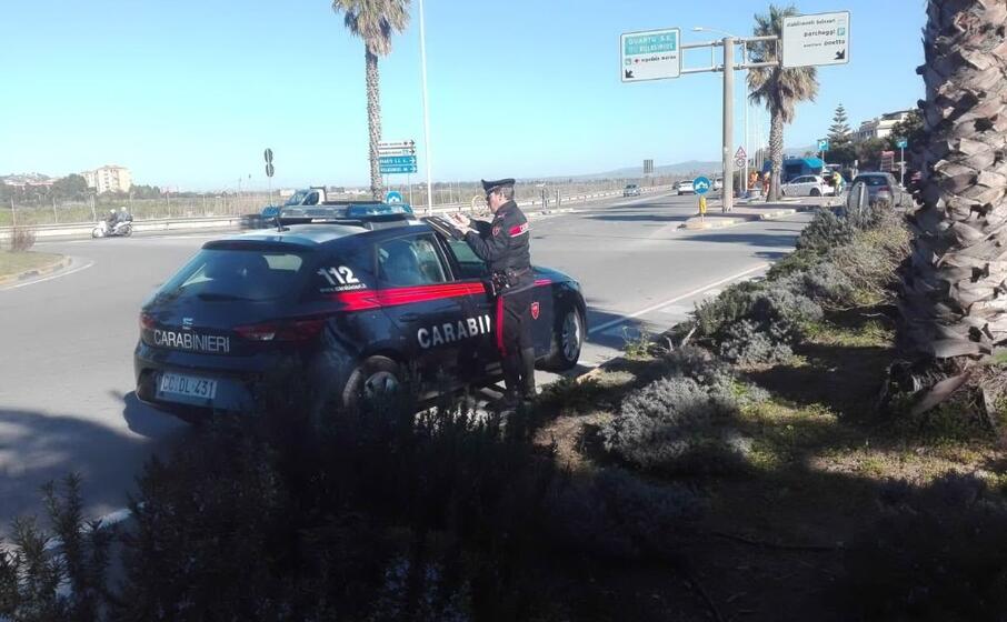 la pattuglia (foto carabinieri)