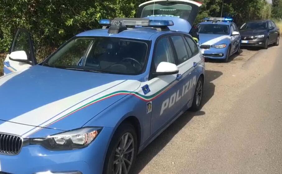 i rilievi dell incidente (foto elia sanna)