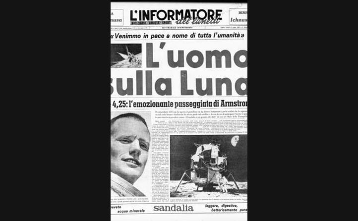 la prima pagina de l unione sarda dell epoca