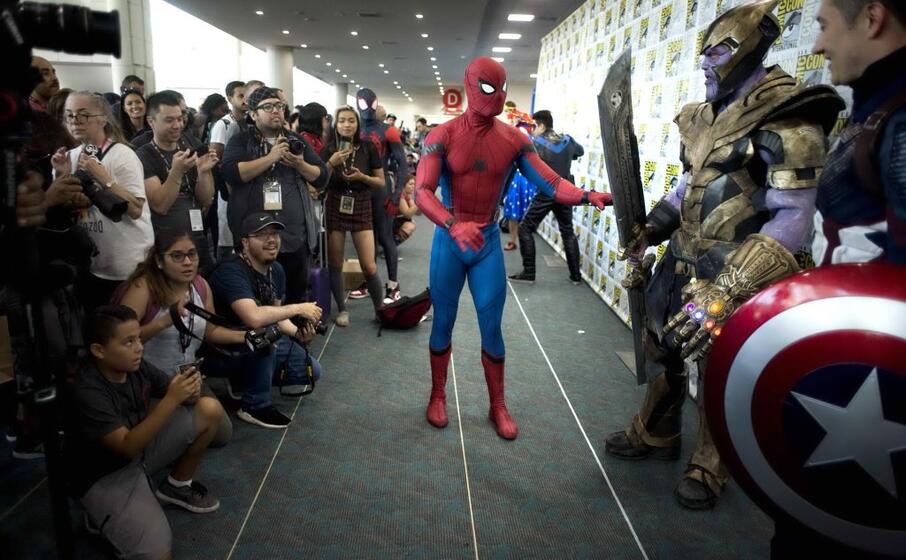 e l altrettanto immancabile spider man