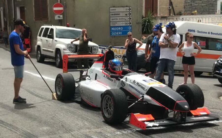 il pilota sardo luca tilloca (foto vanna chessa)