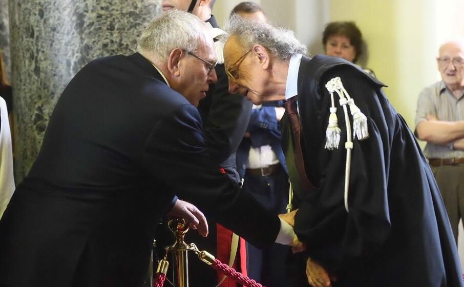 il procuratore francesco greco e gherardo colombo