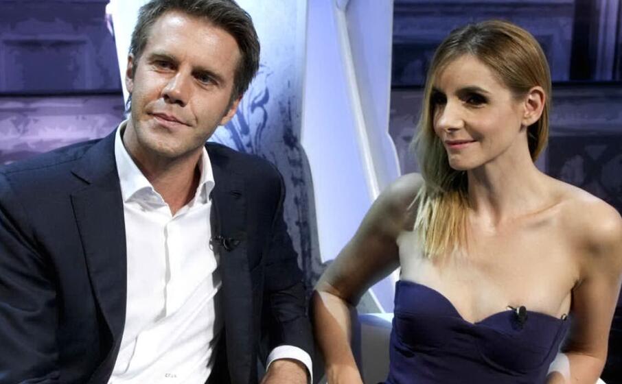 emanuele filiberto e cotilde courau (ansa)