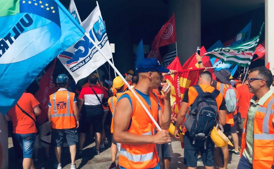 la protesta
