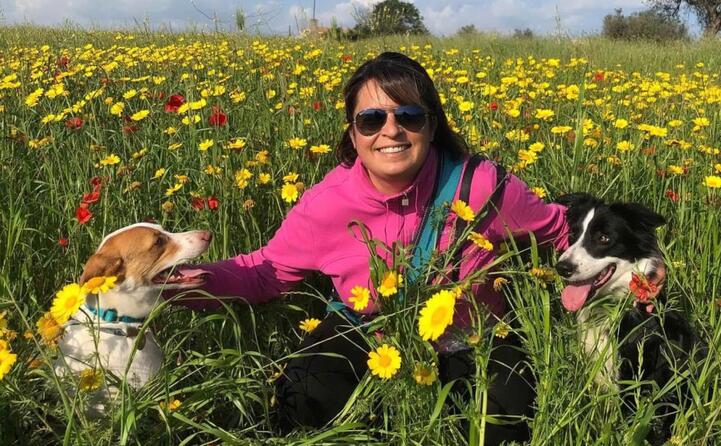 alessandra pisano capoterra con tommy e sun