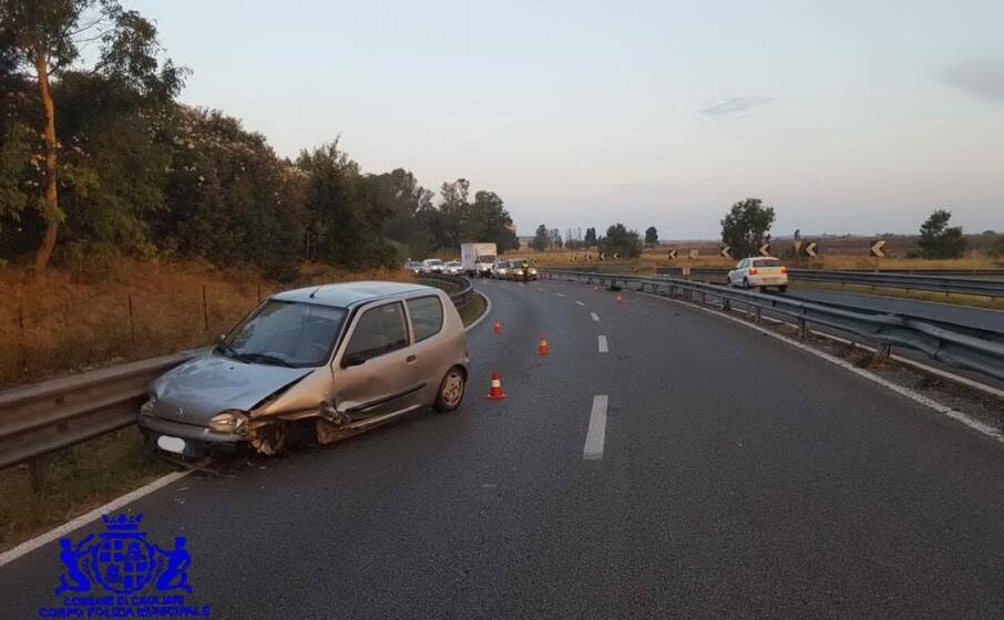 l incidente (foto polizia municipale)