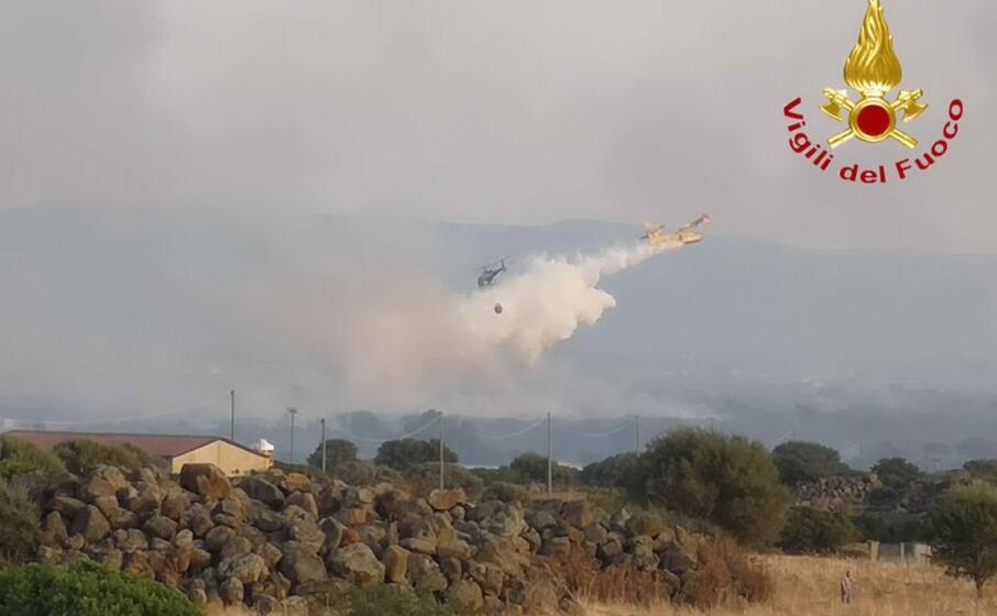 l intervento (foto vigili del fuoco)