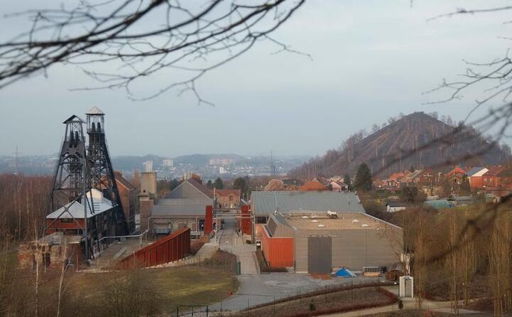 panoramica di alcuni impianti della zona siamo in belgio