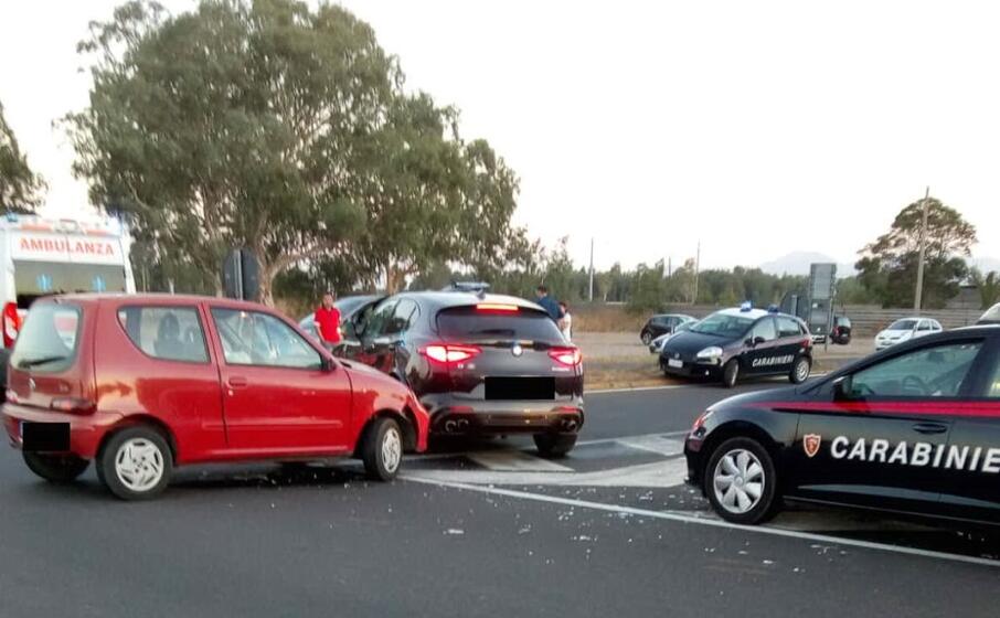 l incidente (foto l unione sarda pintori)