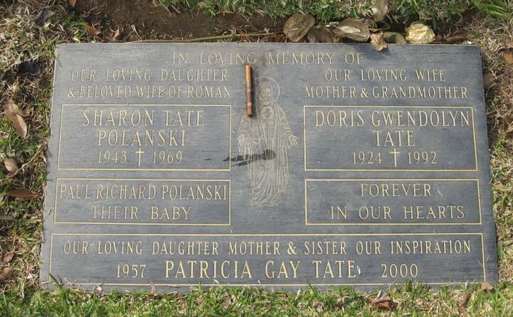 la tomba della famiglia dei tate in california