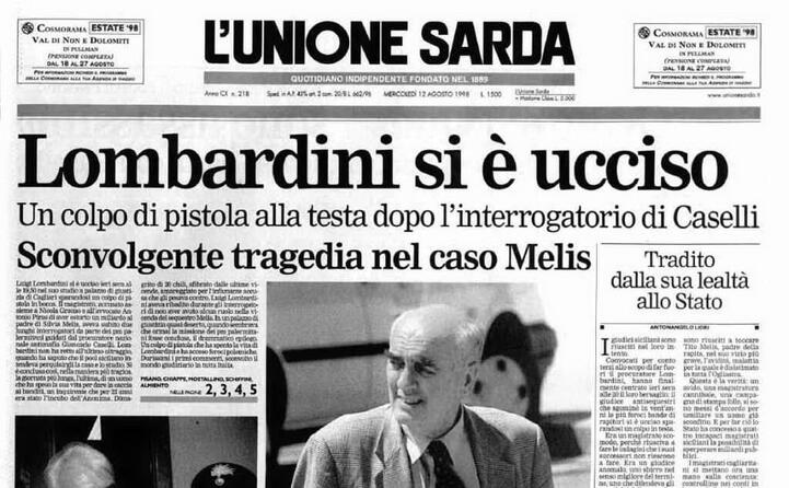 accaddeoggi 11 agosto 1998 luigi lombardini si toglie la vita