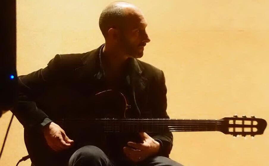 andrea congia chitarrista e regista della rassegna (foto l unione sarda loi)