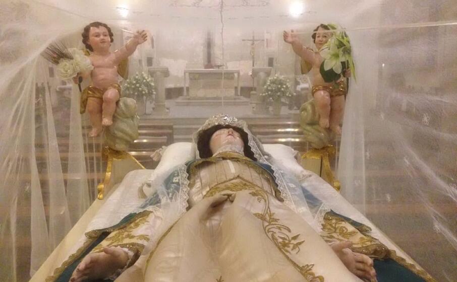 la madonna dormiente (foto l unione sarda sirigu)
