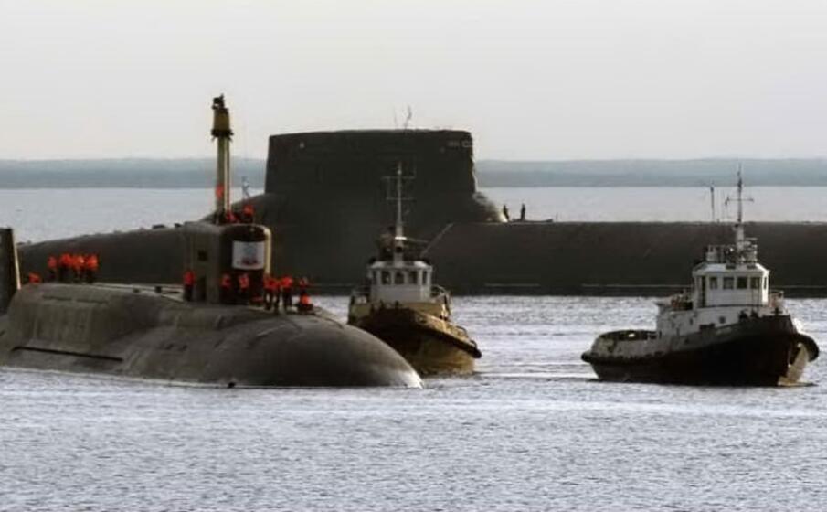 sottomarini russi nella zona militarizzata di severodvinsk (ansa)