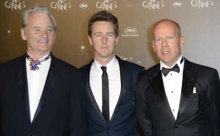 con bill murray e bruce willis (ansa)
