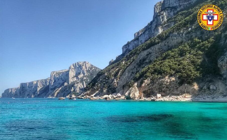 cala mariolu (foto corpo nazionale soccorso alpino e speleologico)
