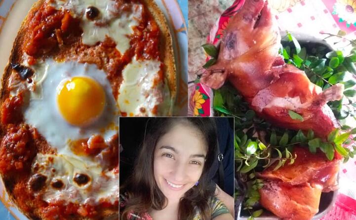bruschetta e maialino arrosto ecco il menu di claudia farci da uta