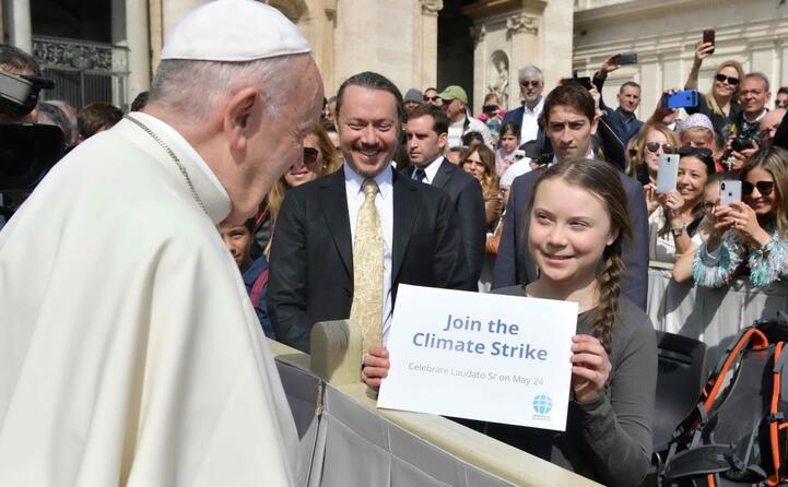 e qui con papa francesco