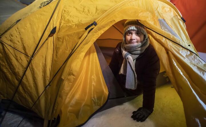 greta thunberg affetta da sindrome di asperger (tutte le foto sono ansa)