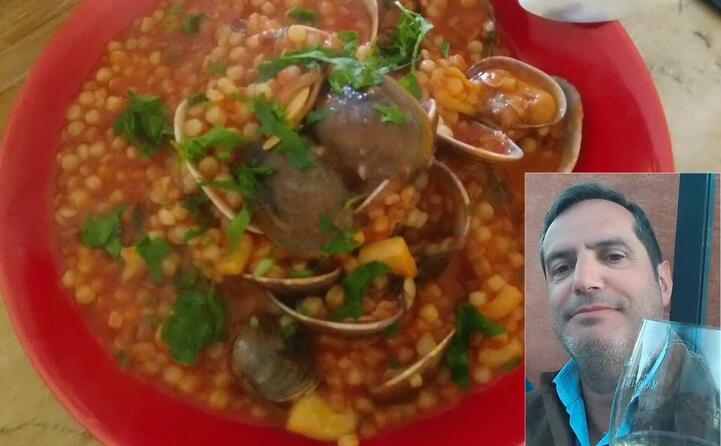 la fregola alle arselle di luca usai da nuoro