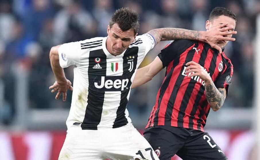 mandzukic contro il milan (ansa)
