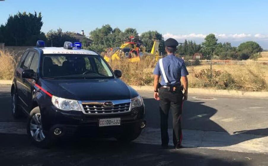 un immagine dei soccorsi (foto l unione sarda serreli)