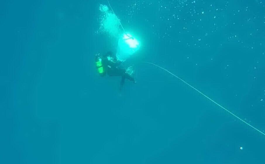 un palombaro in azione (archivio l unione sarda)