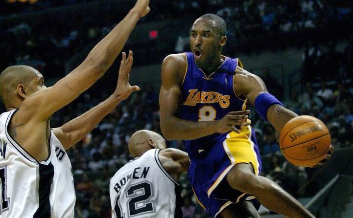 kobe bryant ha vinto cinque titoli nba