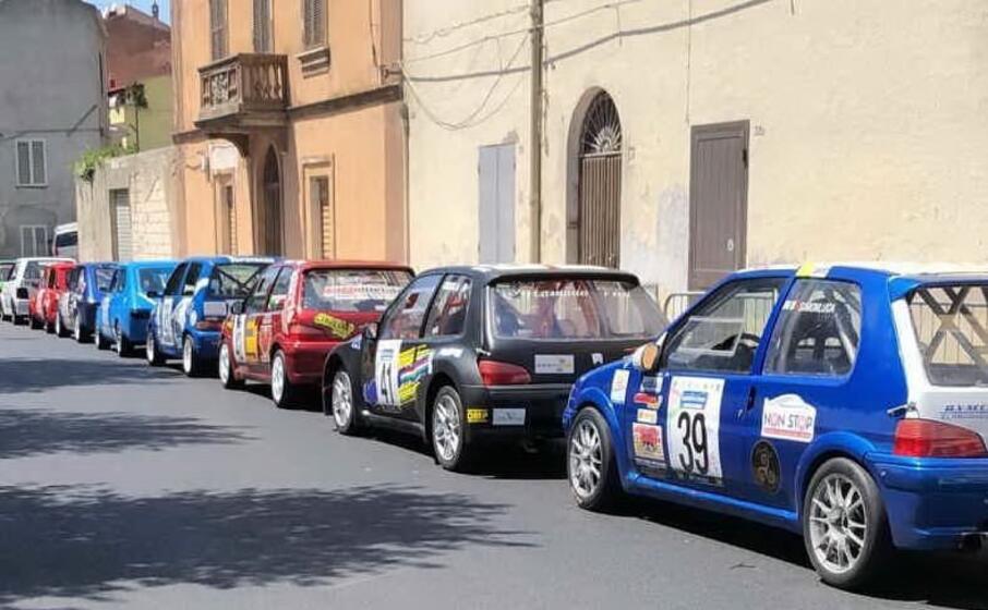 alcune auto in gara al campionato regionale acisport slalom 2019 (foto vanna chessa)