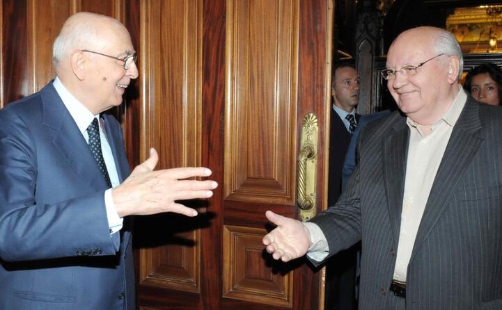 l incontro con giorgio napolitano