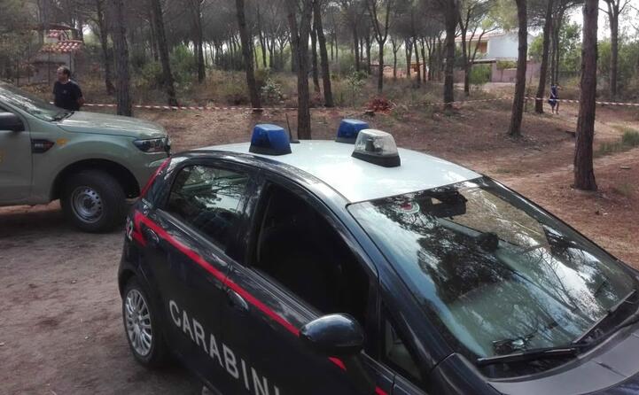 la zona in cui stato ritrovato