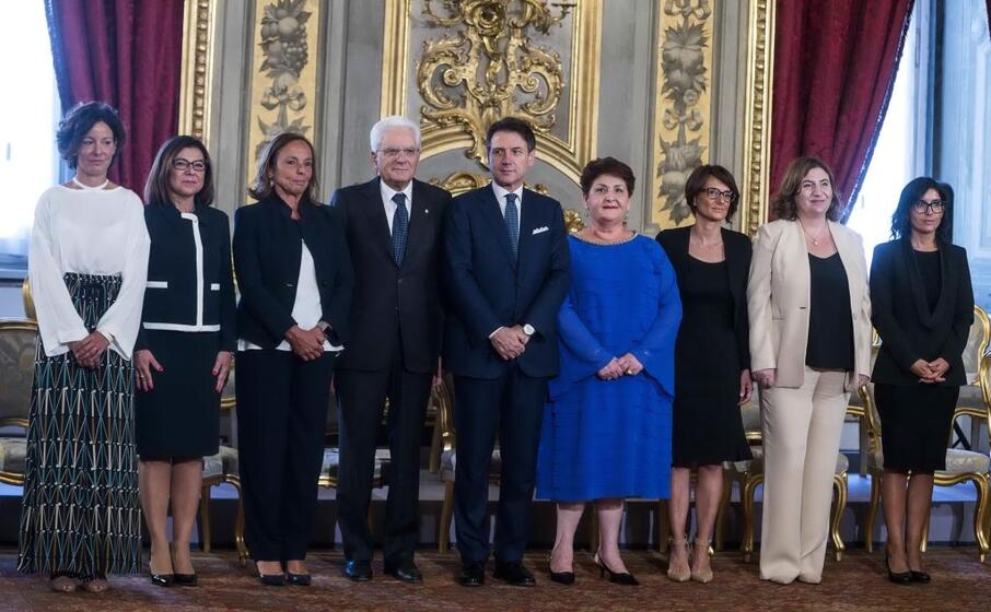 la foto con tutte le donne ministro