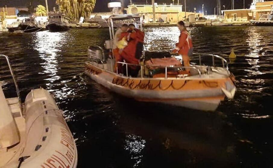 l intervento (foto vigili del fuoco)