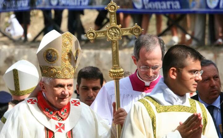 accaddeoggi il 7 settembre 2008 benedetto xvi visita la sardegna