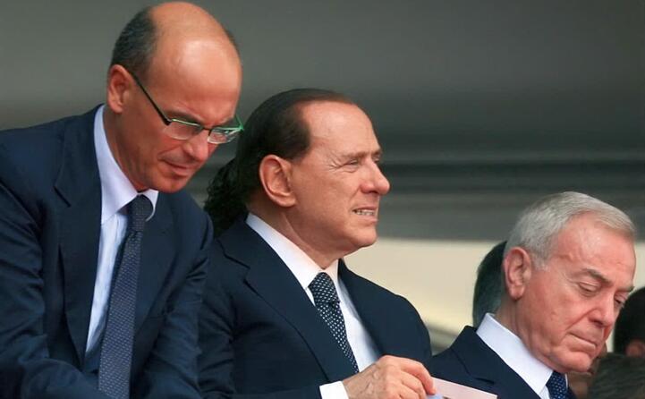 il presidente della regione soru il premier berlusconi e letta