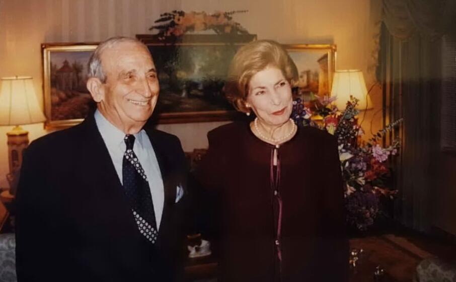 rosina e suo marito nella loro casa a miami (foto l unione sarda tellini)