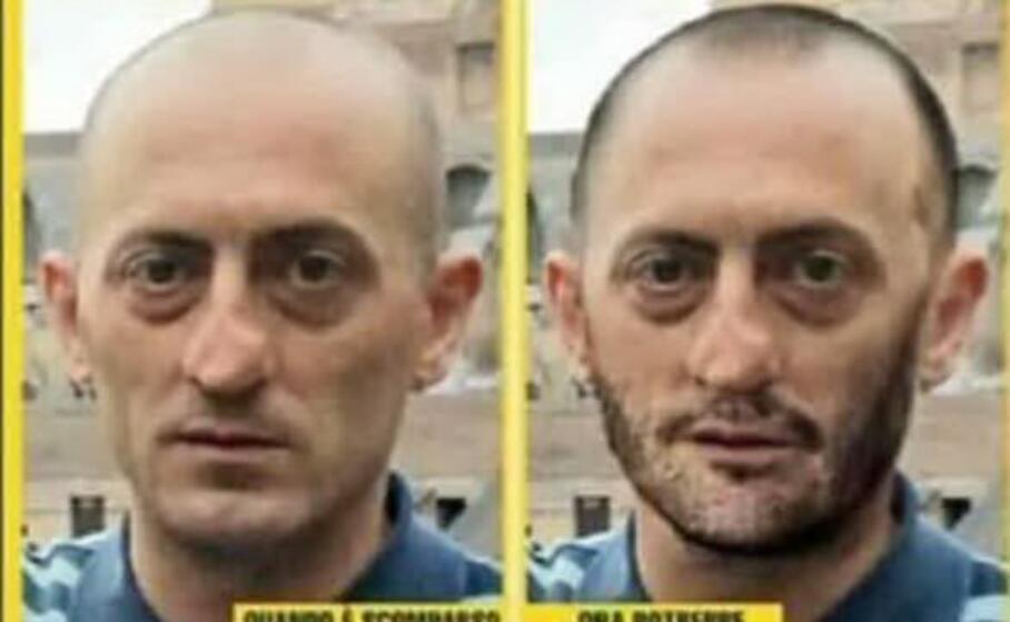 il volantino per la scomparsa di daniele potenzoni (foto facebook)