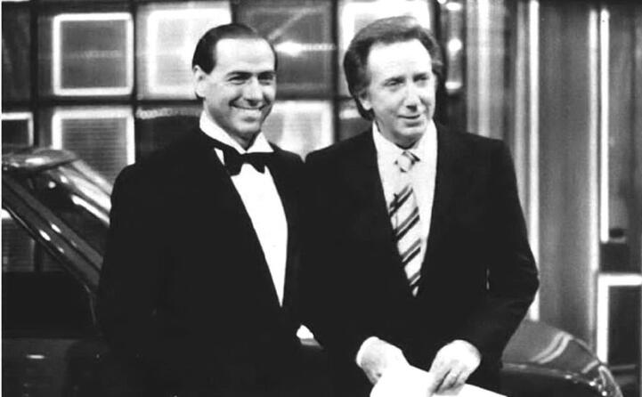 silvio berlusconi e mike bongiorno (ansa)