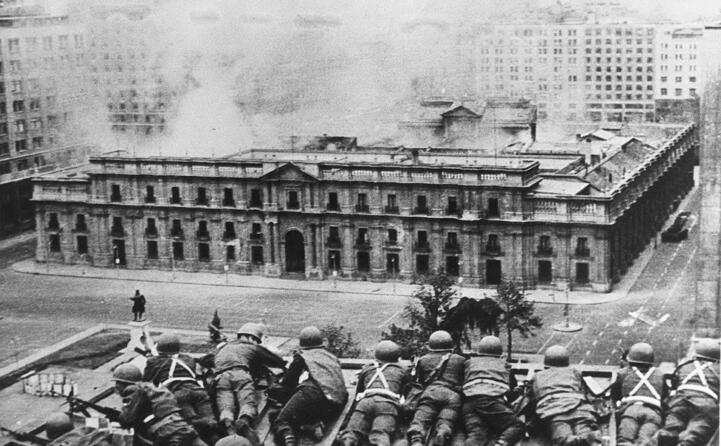 accaddeoggi 11 settembre 1973 colpo di stato in cile (archivio l unione sarda)