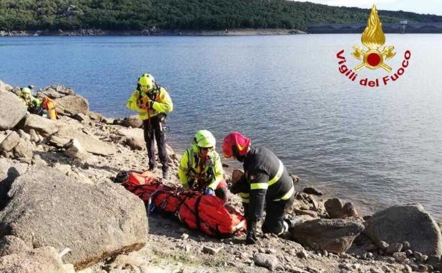 i soccorsi (foto vigili del fuoco)