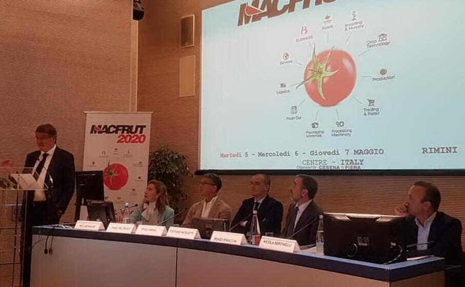 la presentazione dell iniziativa (foto macfrut2020)