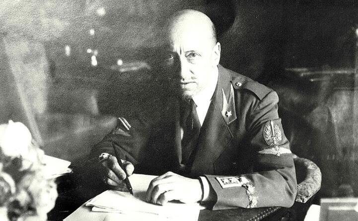 gabriele d annunzio ha partecipato all impresa che aveva come motto o fiume o morte (ansa)