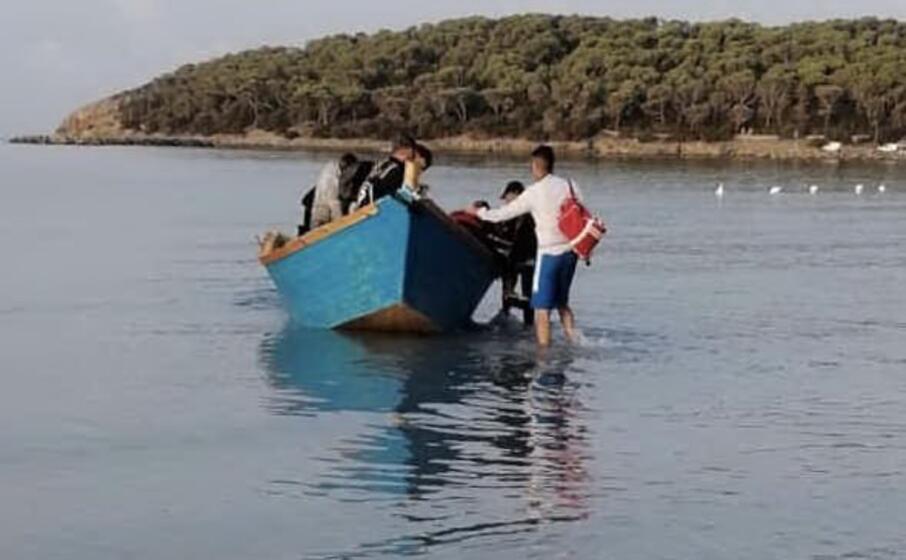 un recente sbarco in sardegna (archivio l unione sarda)