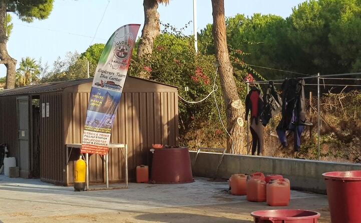l uomo ha riportato ustioni gravissime (foto l unione sarda serreli)
