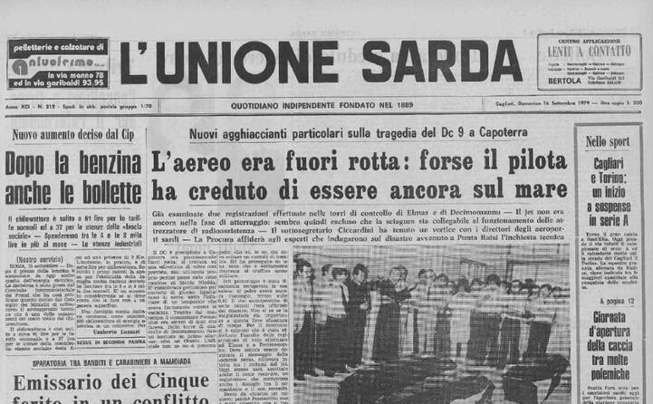 i primi risultati delle indagini
