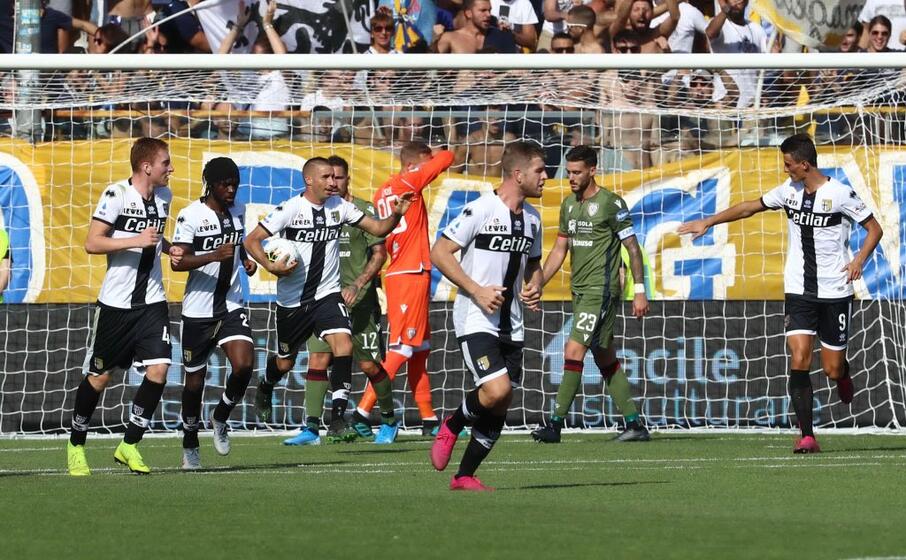 il parma andato a segno con barill
