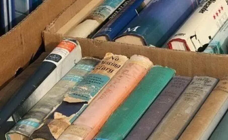 libri usati (foto l unione sarda pala)
