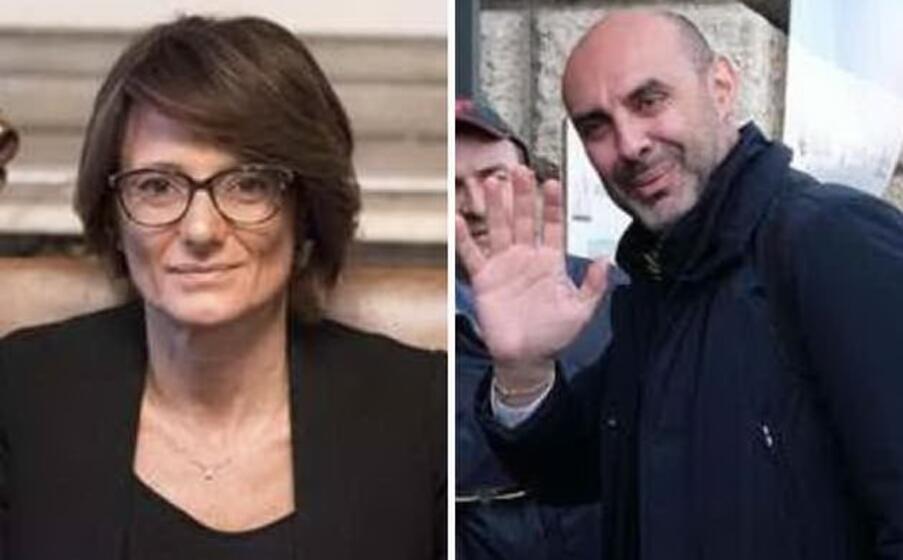 elena bonetti e simone pillon (ansa)