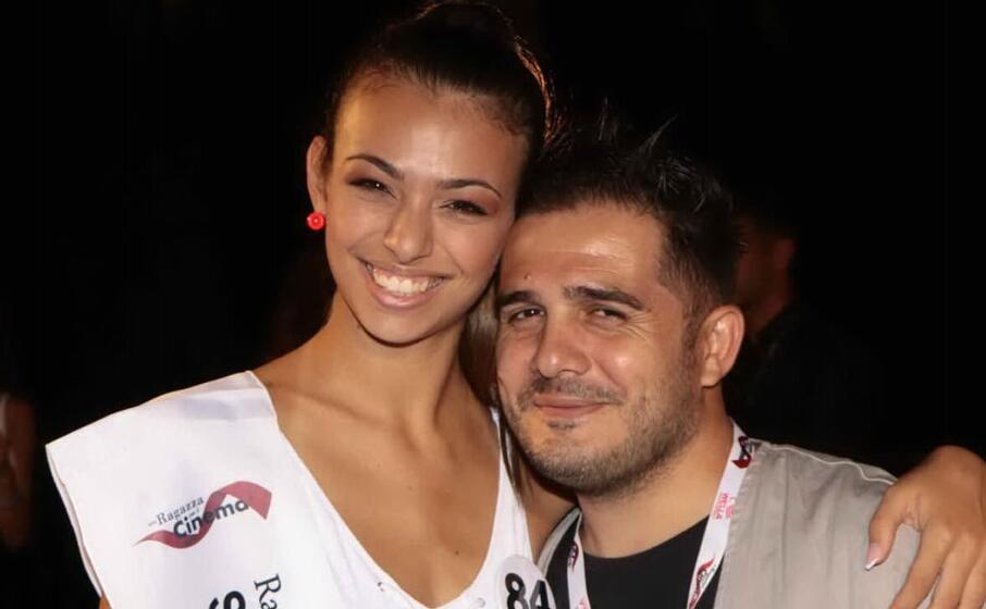 serena caredda con francesco locci (foto l unione sarda sirigu)