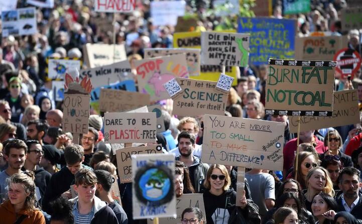 global climate strike giovani di tutto il mondo in piazza per l ambiente